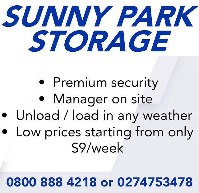 Sunny Park Storage - Matamata Intermediate School